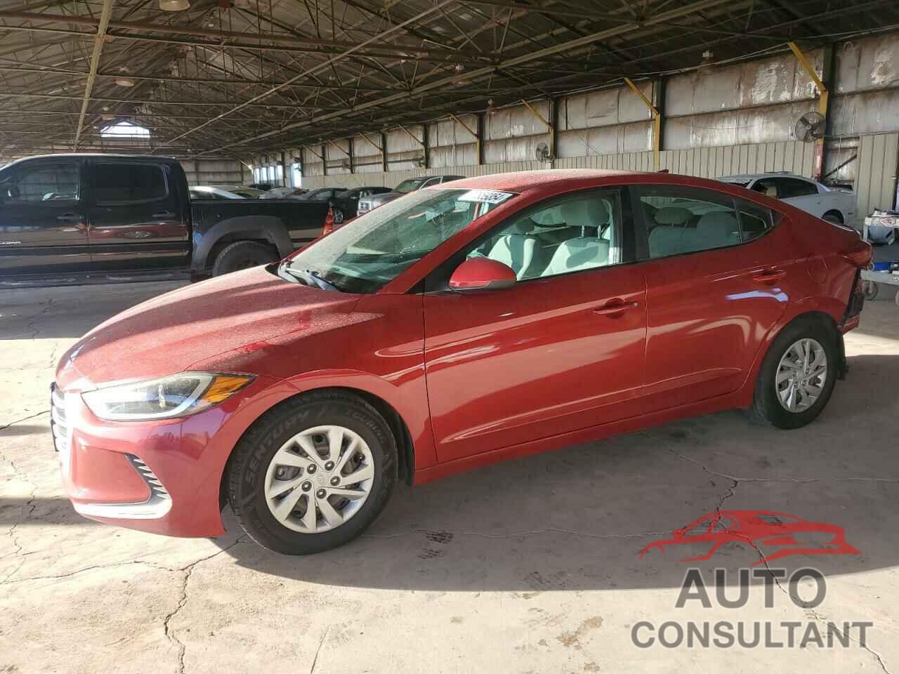 HYUNDAI ELANTRA 2017 - KMHD74LF7HU394536