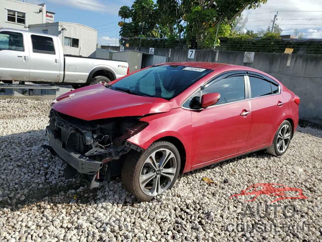 KIA FORTE 2016 - KNAFX4A81G5553090