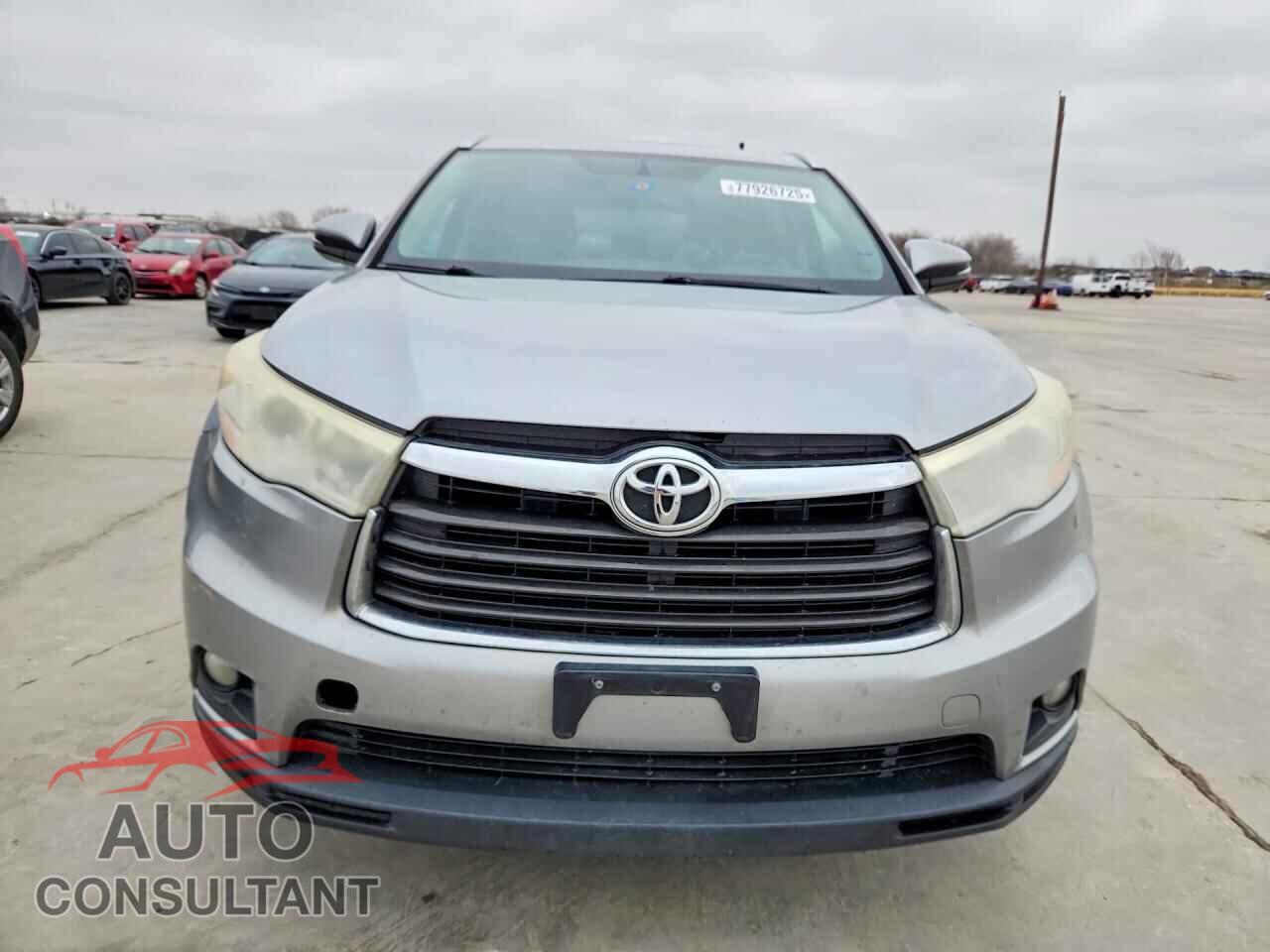 TOYOTA HIGHLANDER 2014 - 5TDJKRFH8ES032425