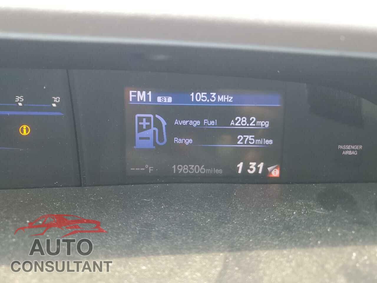 HONDA CIVIC 2012 - 19XFB2F99CE028283