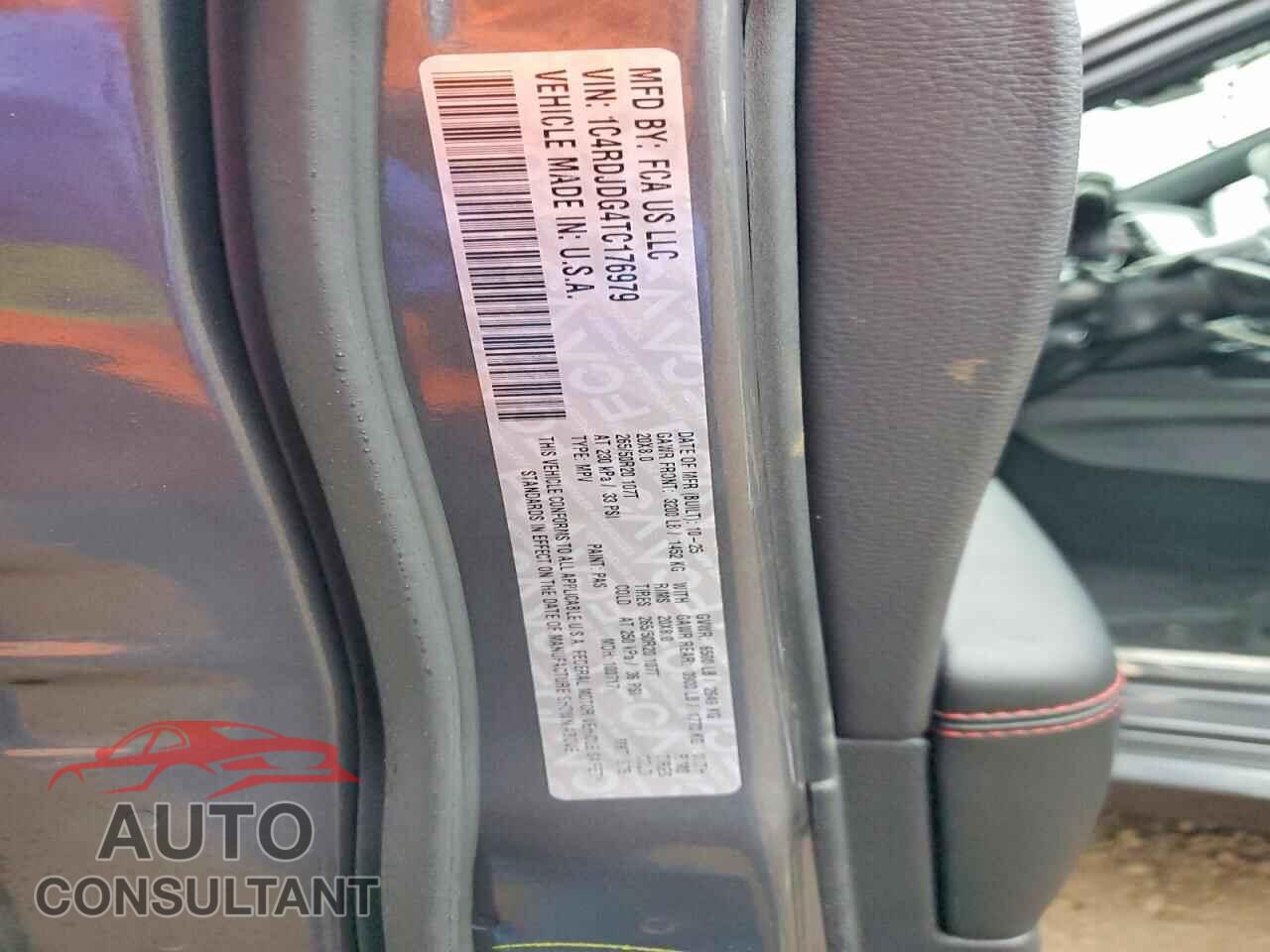 DODGE DURANGO 2026 - 1C4RDJDG4TC176979