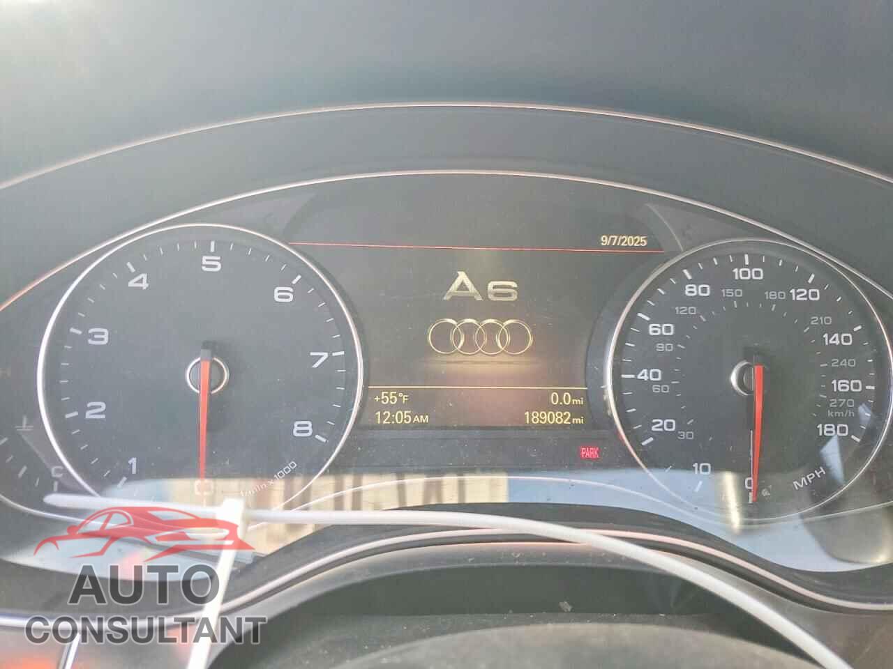 AUDI A6 2013 - WAUDFAFC6DN033257