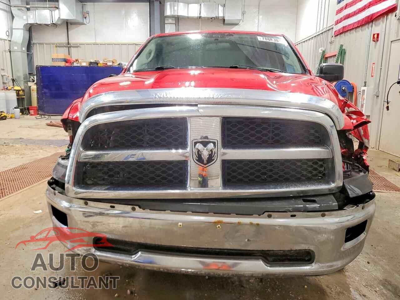 DODGE RAM 1500 2012 - 3C6JD7BTXCG130710