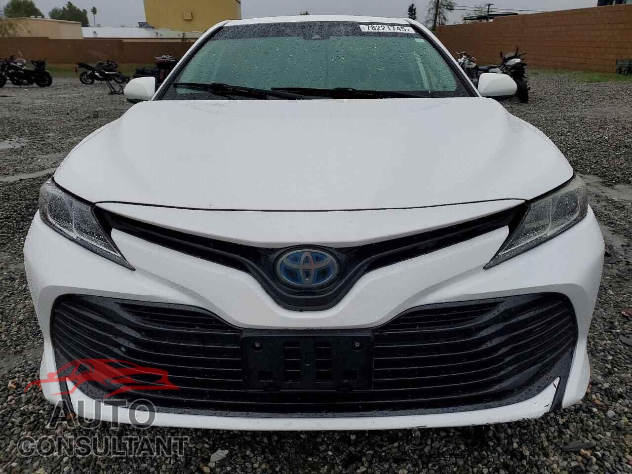 TOYOTA CAMRY 2020 - 4T1C31AK8LU537220