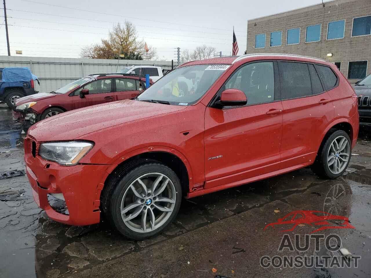 BMW X3 2017 - 5UXWX9C33H0T22030