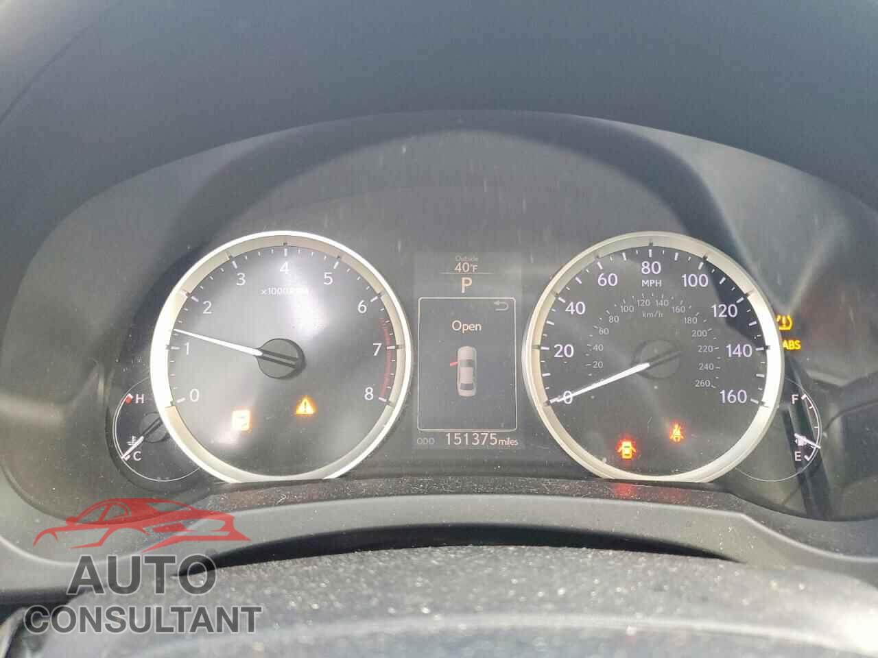 LEXUS IS 250 2015 - JTHBF1D26F5078771