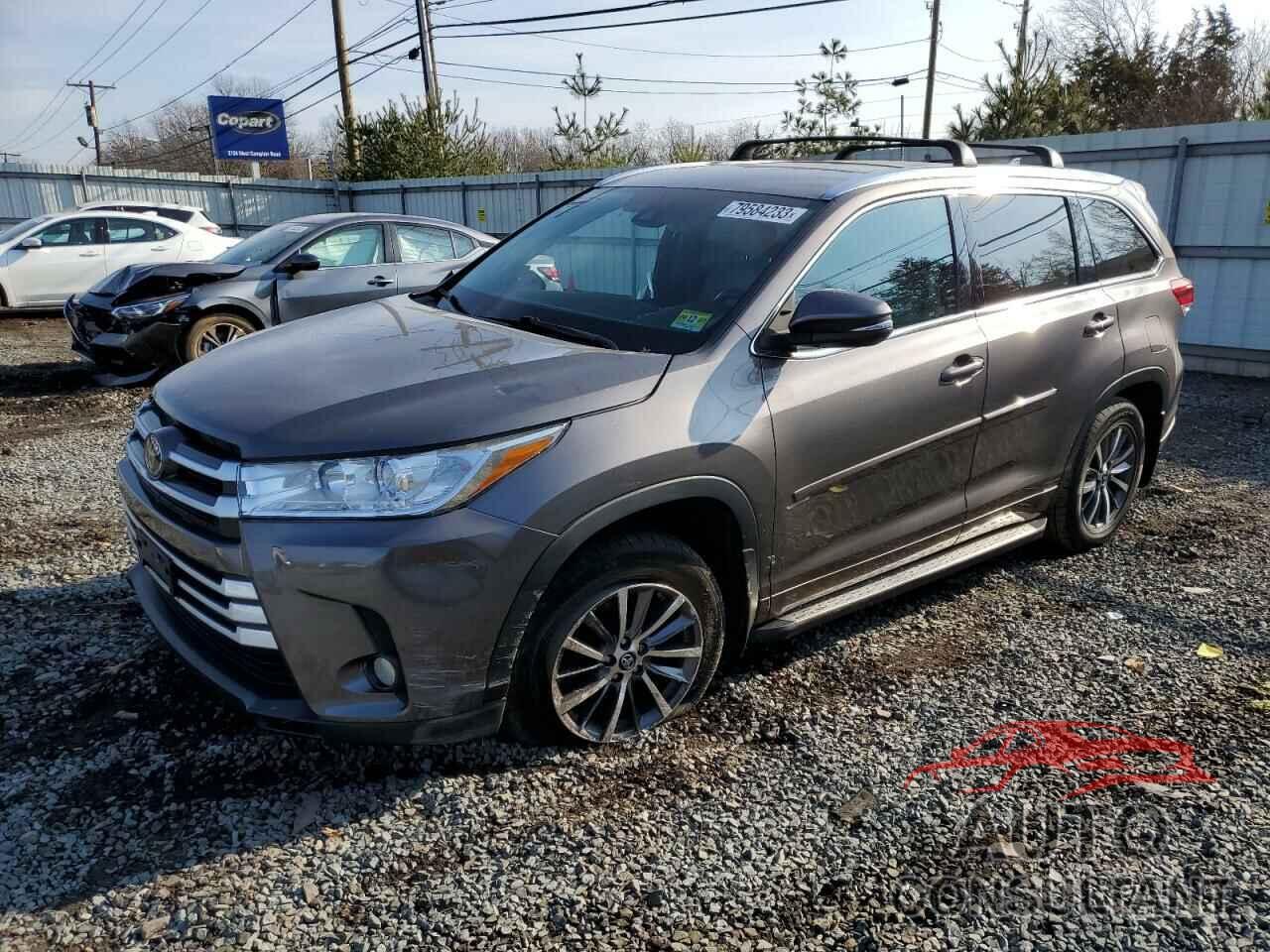 TOYOTA HIGHLANDER 2017 - 5TDJZRFHXHS357626