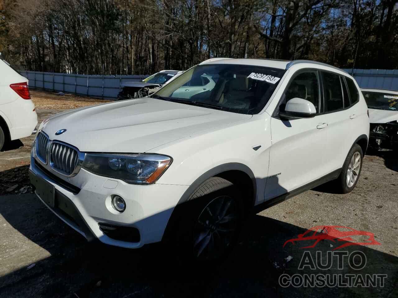 BMW X3 2016 - 5UXWX9C56G0D89630