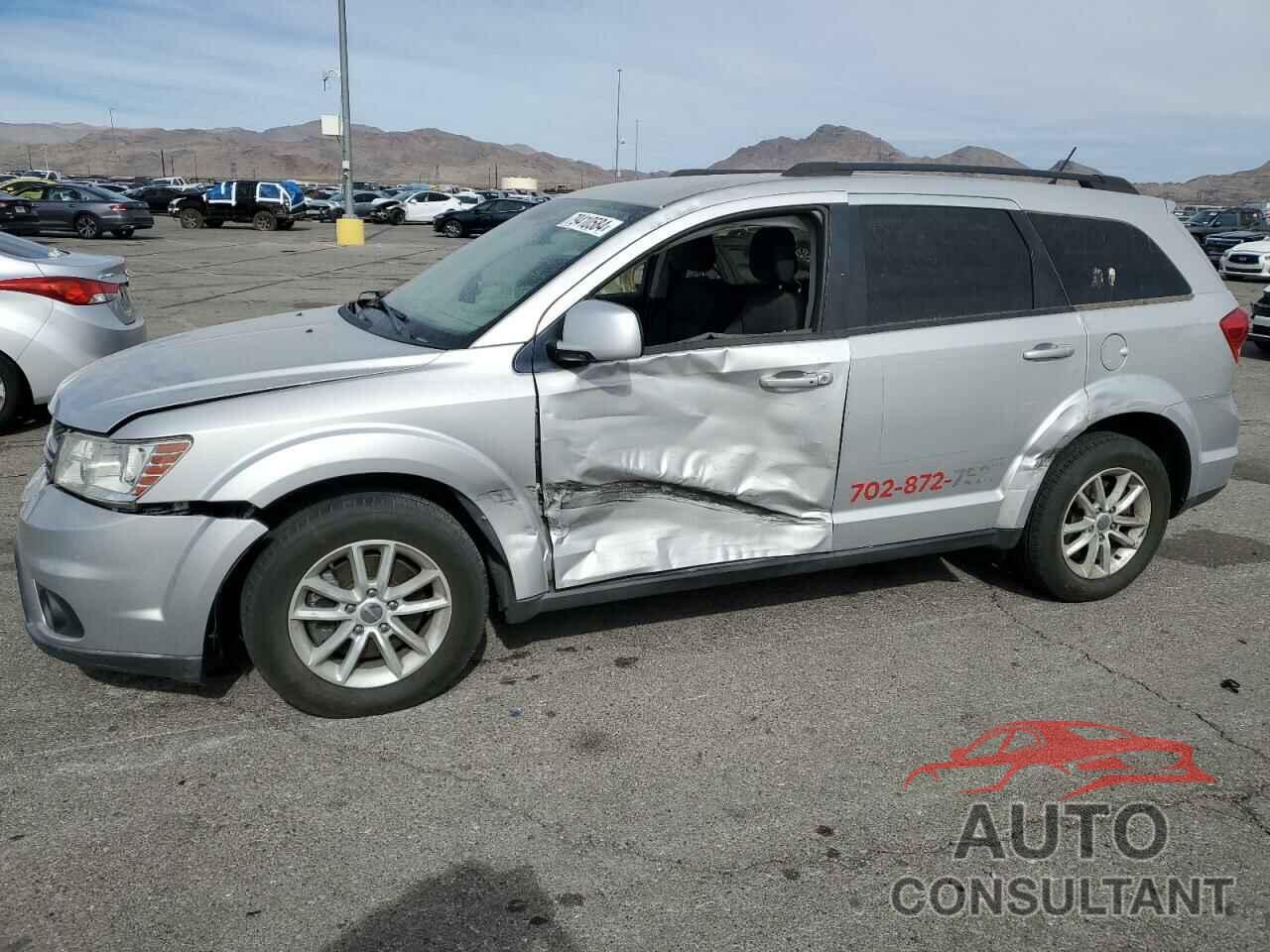 DODGE JOURNEY 2013 - 3C4PDDBG9DT638485