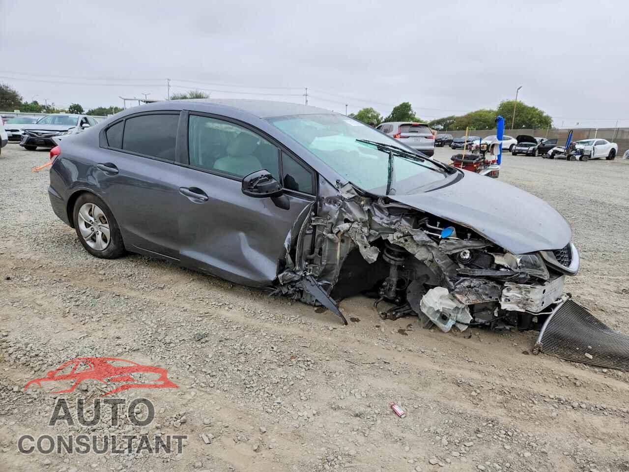 HONDA CIVIC 2013 - 19XFB2F57DE267281