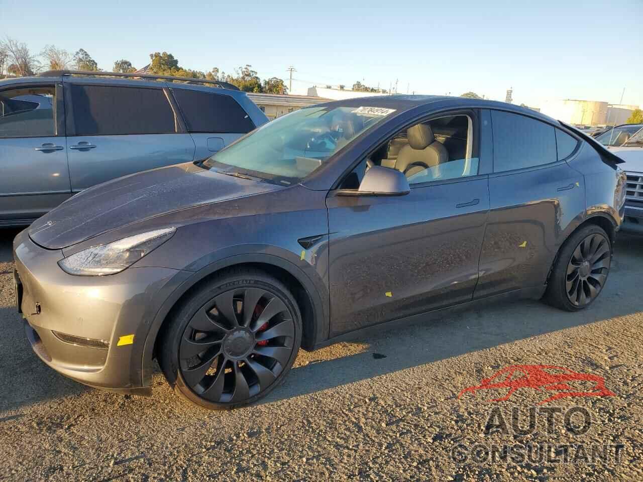 TESLA MODEL Y 2022 - 7SAYGDEF8NF348739