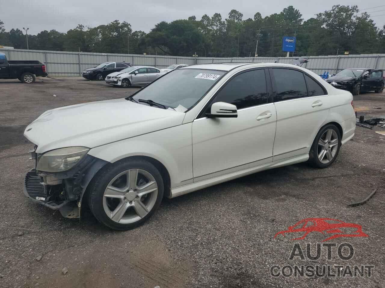 MERCEDES-BENZ C-CLASS 2011 - WDDGF5EB0BR141000