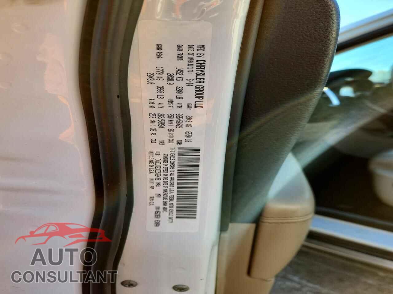 DODGE DURANGO 2014 - 1C4RDJDG3EC562408