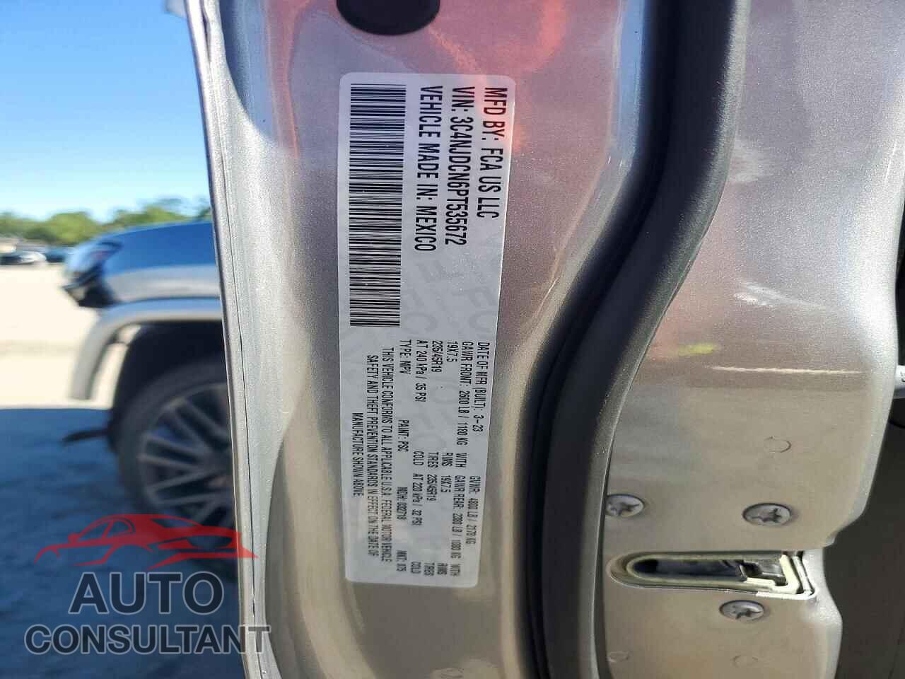 JEEP COMPASS 2023 - 3C4NJDCN6PT535672