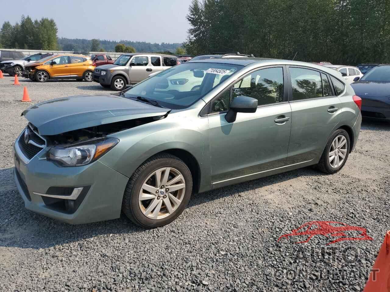 SUBARU IMPREZA 2016 - JF1GPAB69GH281279