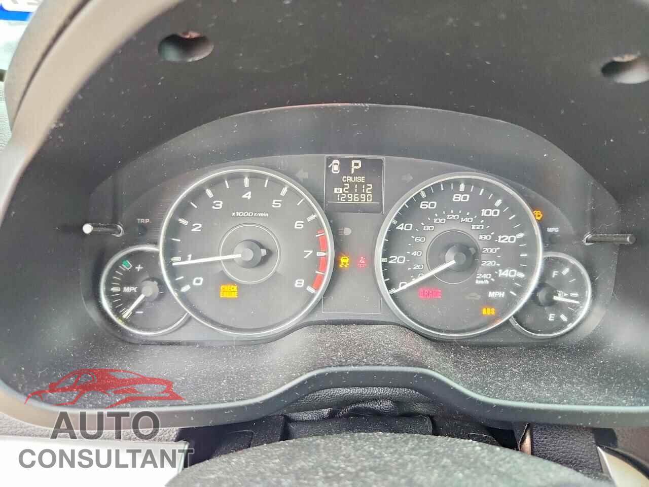 SUBARU OUTBACK 2012 - 4S4BRBGC2C3302043