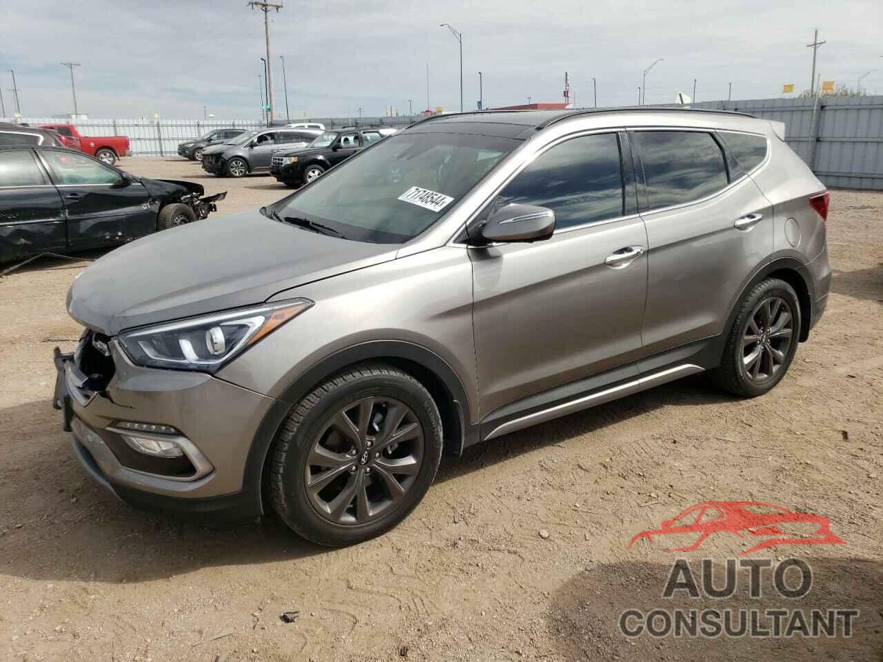 HYUNDAI SANTA FE 2018 - 5XYZWDLA8JG504616