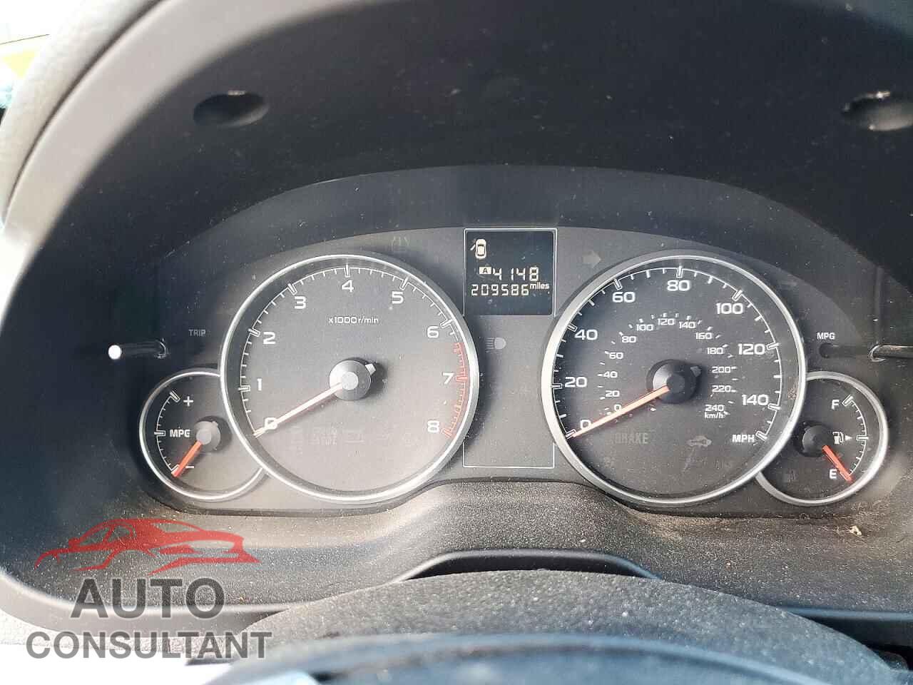 SUBARU OUTBACK 2013 - 4S4BRBCC4D1241670