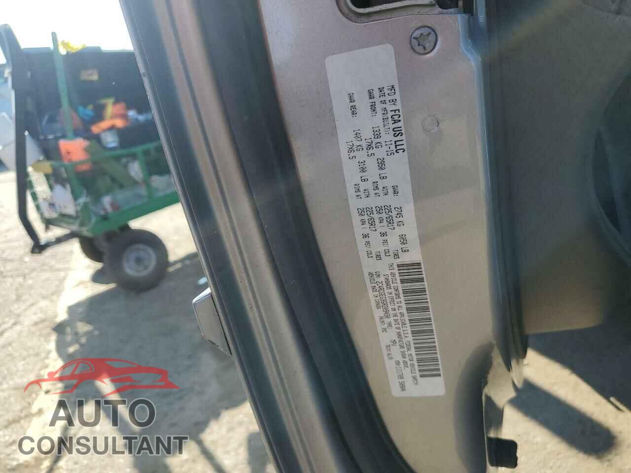 DODGE CARAVAN 2016 - 2C4RDGEG9GR209490