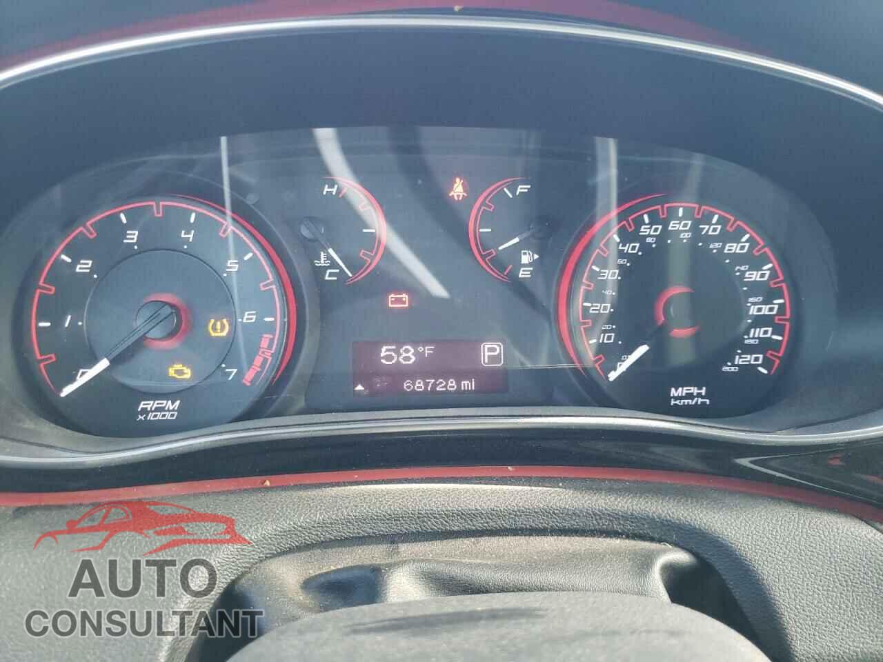DODGE DART 2015 - 1C3CDFBB1FD405051