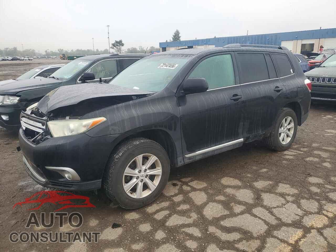 TOYOTA HIGHLANDER 2013 - 5TDBK3EH8DS206169
