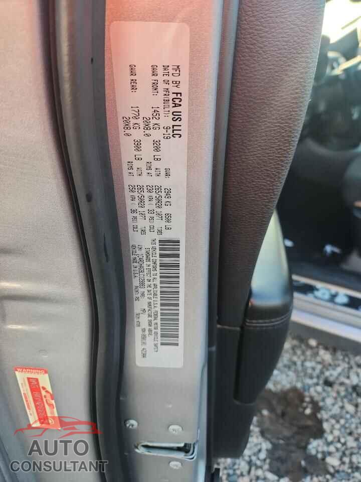 DODGE DURANGO 2020 - 1C4RDHAG9LC129993