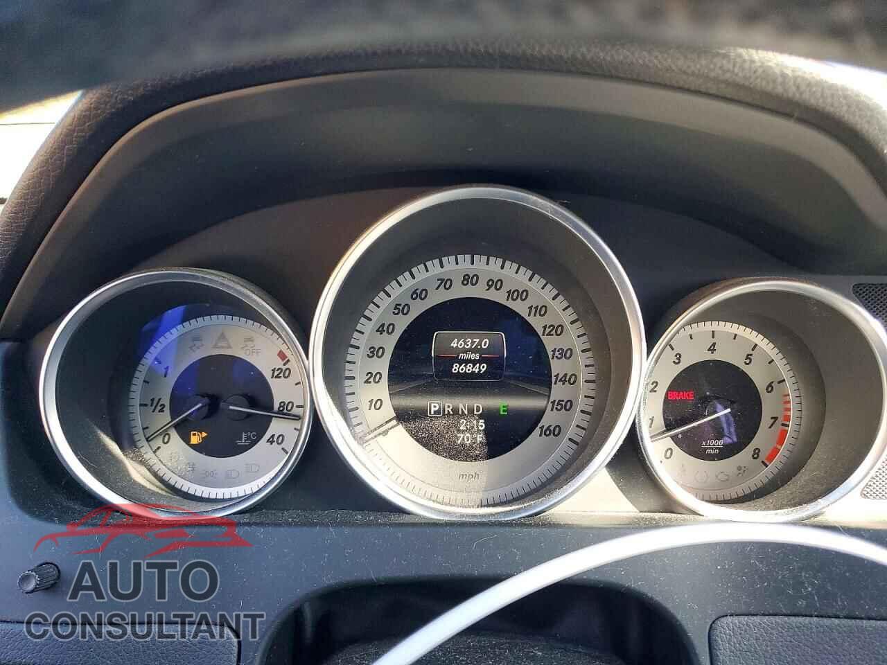 MERCEDES-BENZ C-CLASS 2013 - WDDGF8AB7DR274380