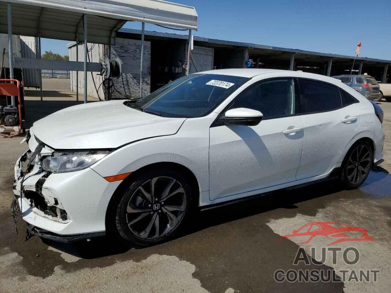 HONDA CIVIC 2018 - SHHFK7H41JU416578