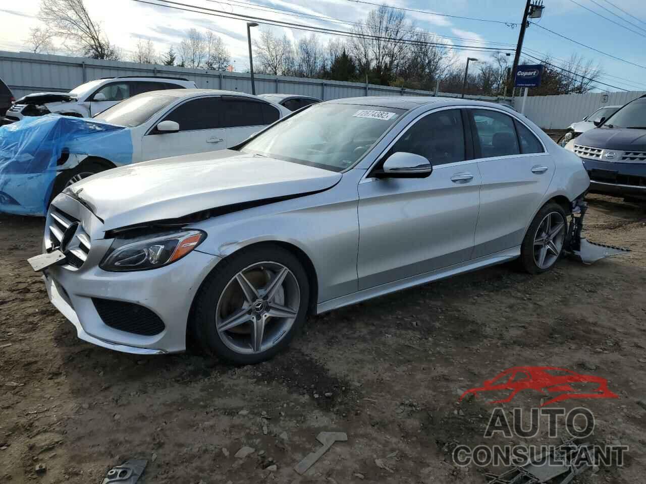 MERCEDES-BENZ C-CLASS 2018 - 55SWF4KB0JU271785