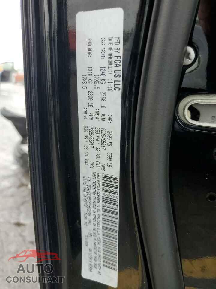 DODGE JOURNEY 2017 - 3C4PDCAB7HT562240