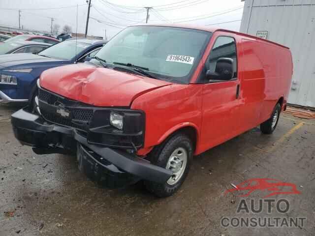 CHEVROLET EXPRESS 2014 - 1GCWGGCA9E1131142
