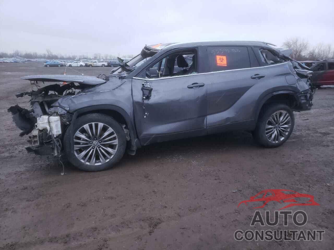 TOYOTA HIGHLANDER 2021 - 5TDFZRBH5MS100055