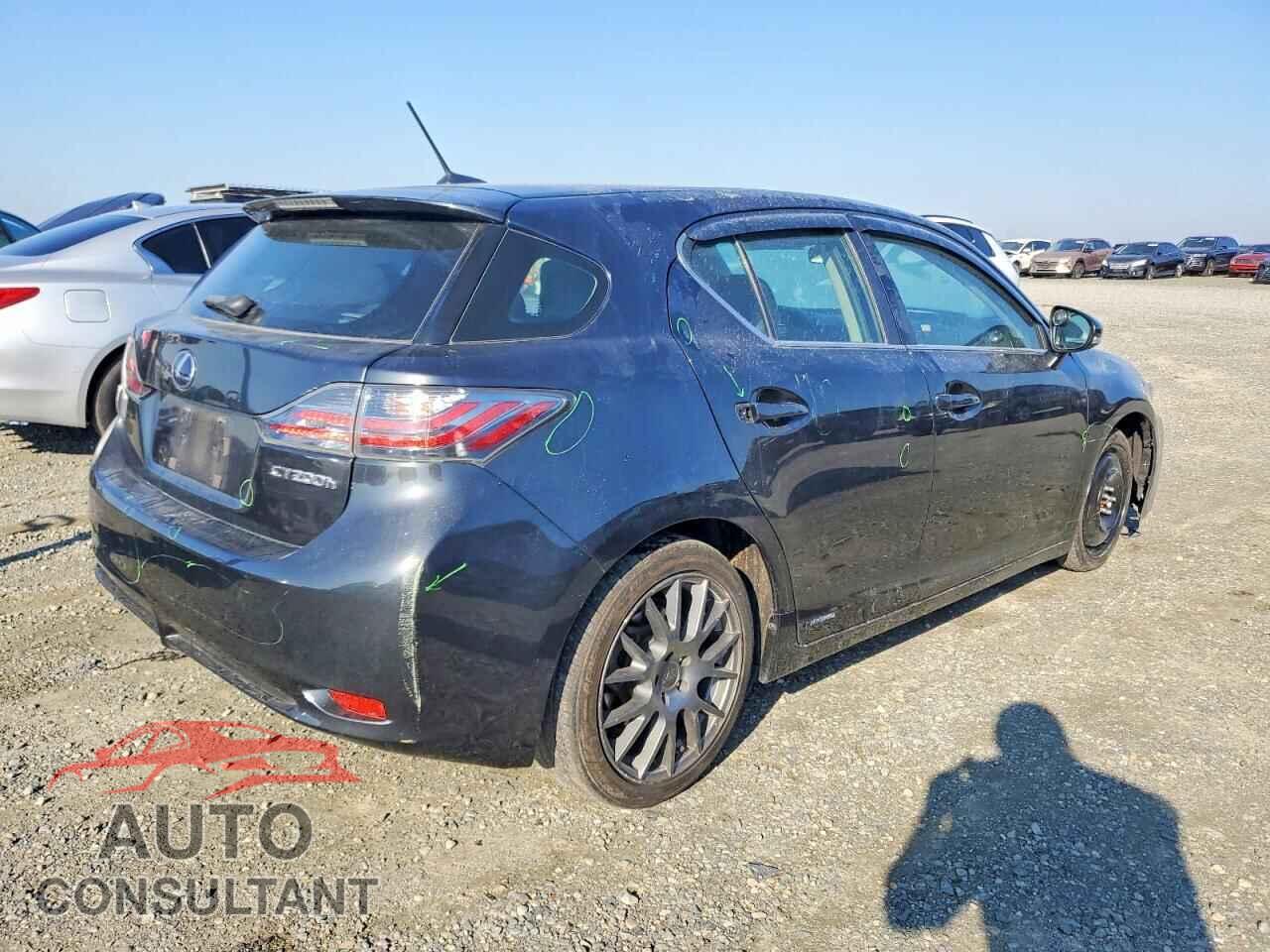 LEXUS CT 200 2011 - JTHKD5BH8B2008835
