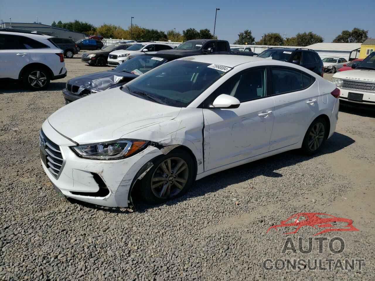 HYUNDAI ELANTRA 2018 - 5NPD84LF3JH213398