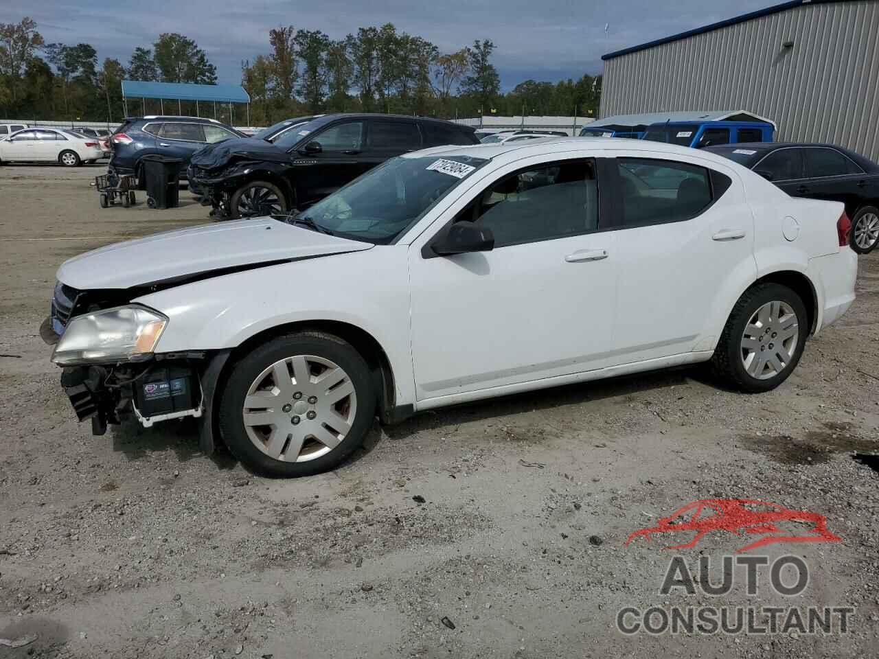 DODGE AVENGER 2013 - 1C3CDZAB6DN752384