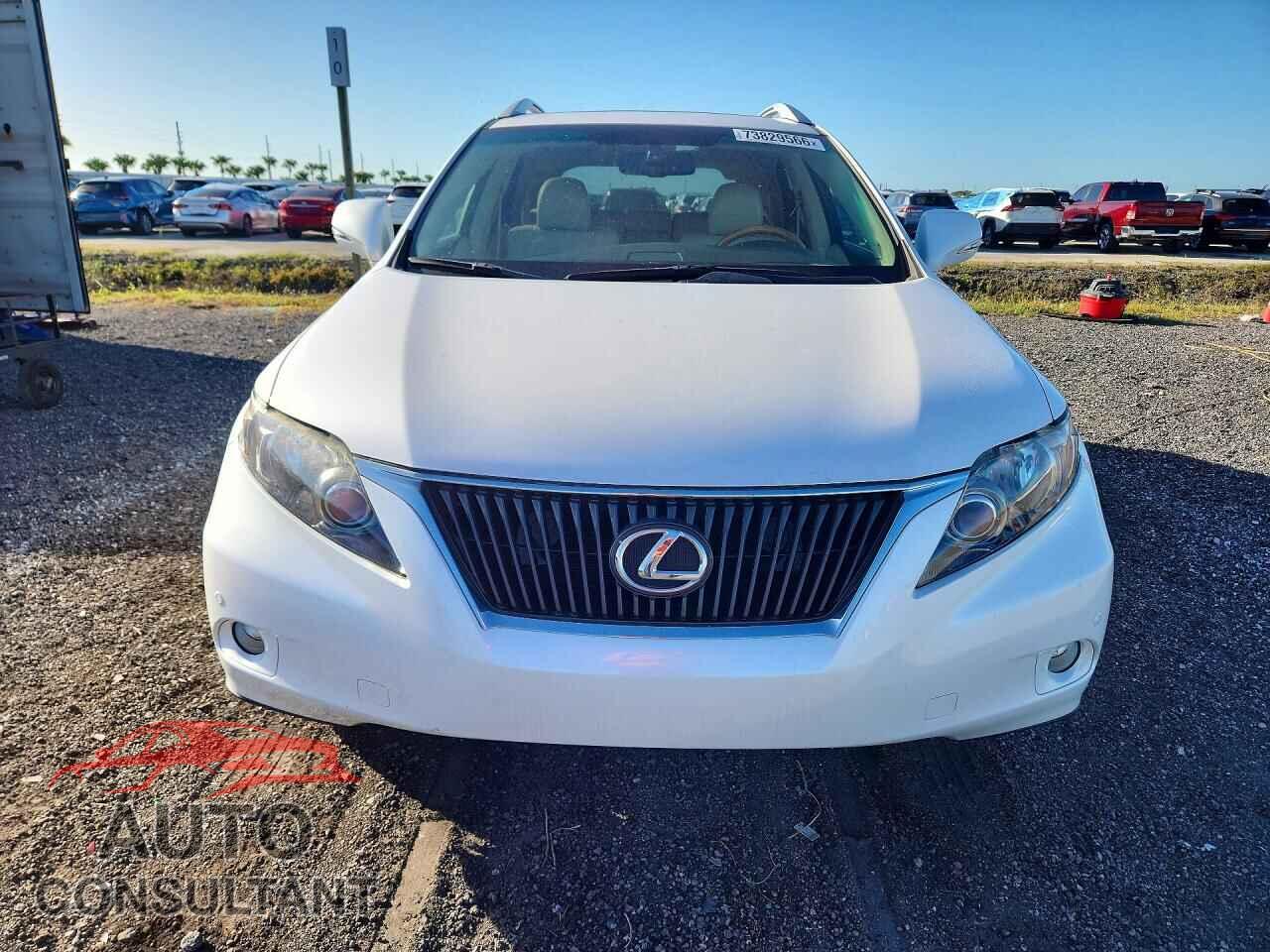 LEXUS RX350 2012 - 2T2ZK1BA1CC070206