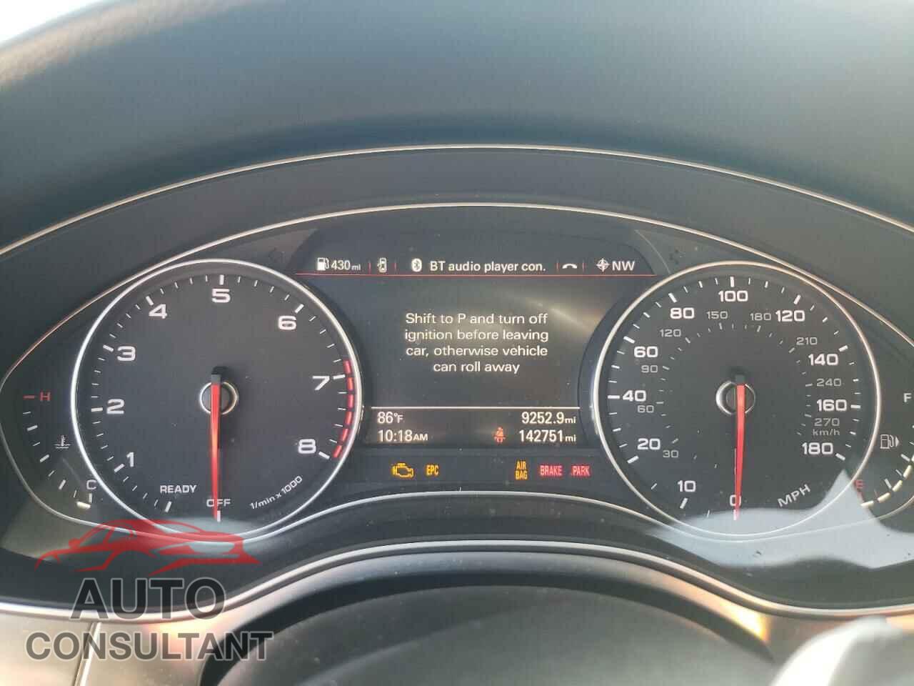 AUDI A6 2016 - WAUDFAFC1GN033686