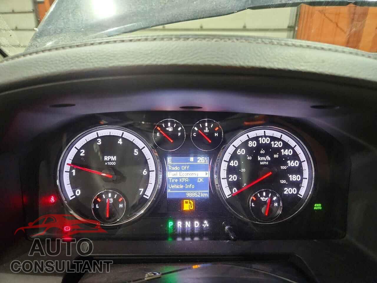 DODGE RAM 1500 2012 - 1C6RD7HT0CS300141