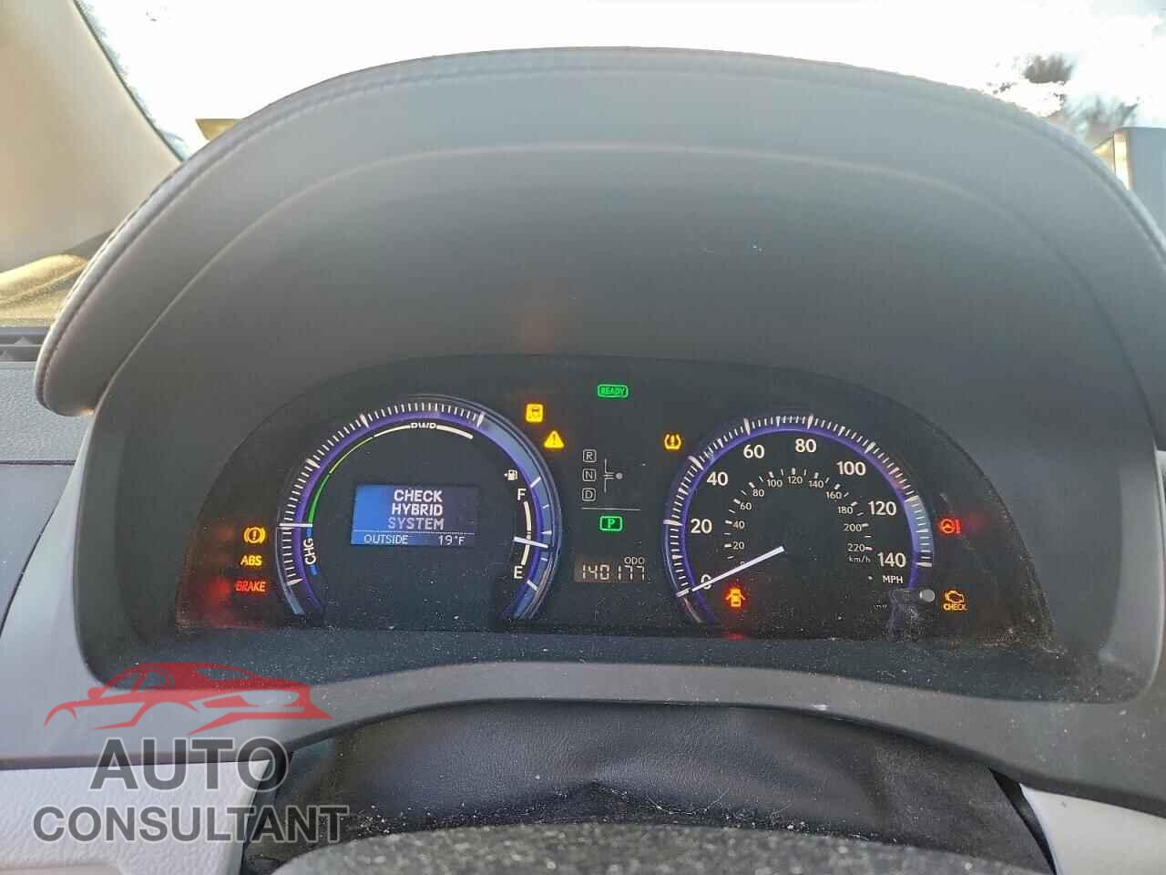 LEXUS HS 2010 - JTHBB1BA2A2020723
