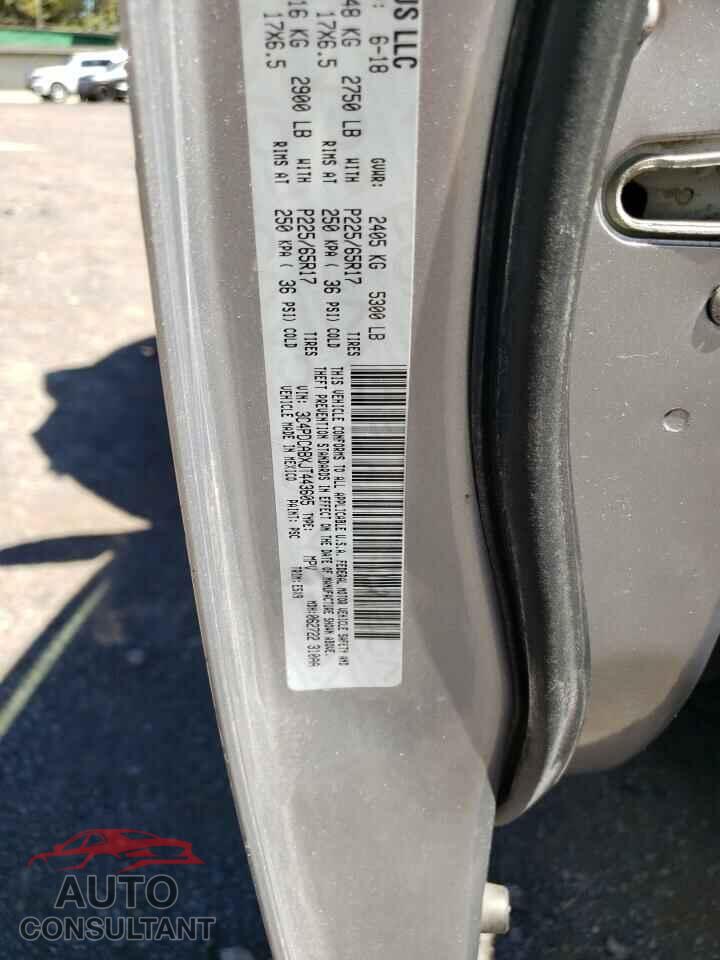 DODGE JOURNEY 2018 - 3C4PDCABXJT443605