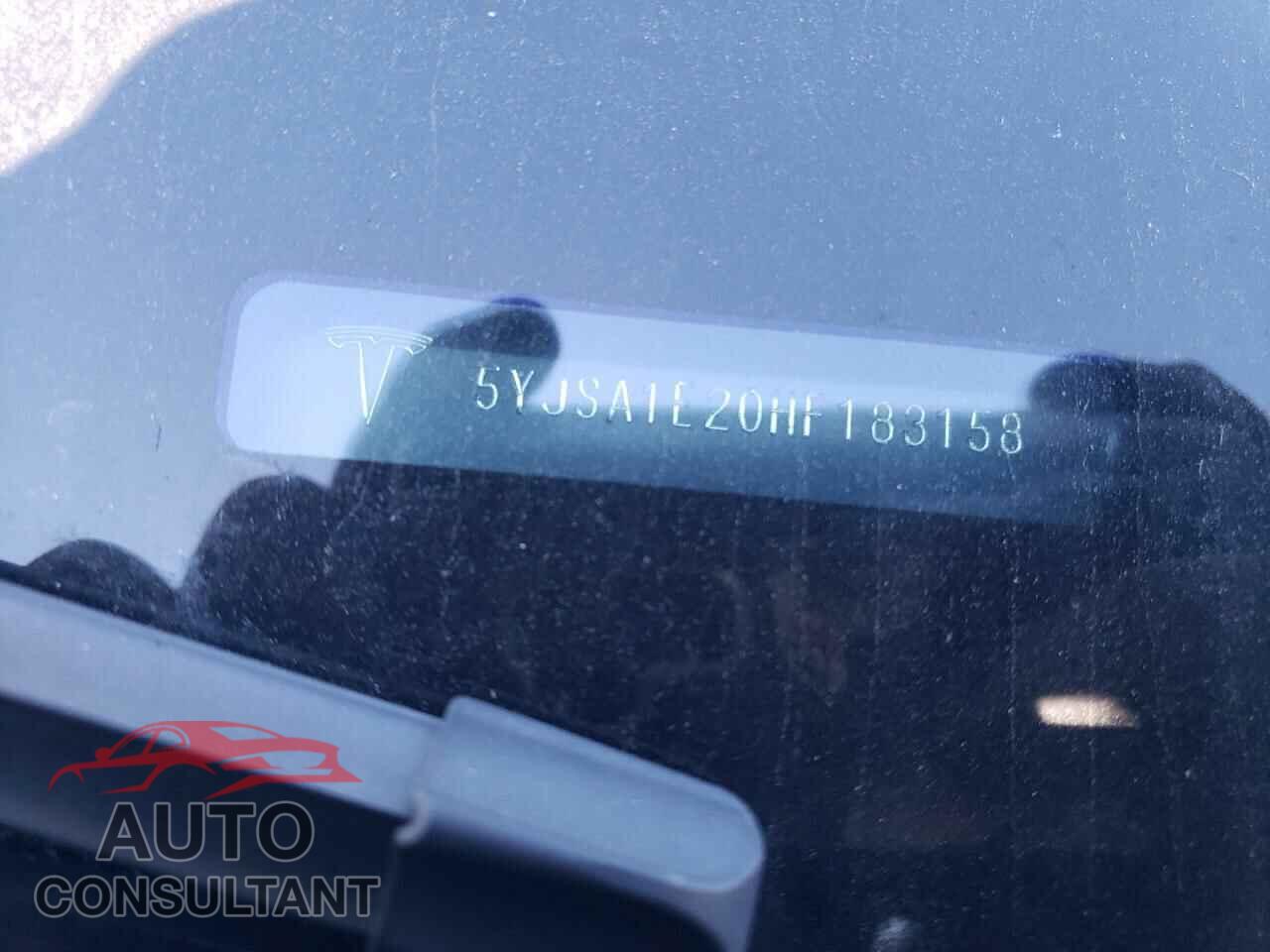TESLA MODEL S 2017 - 5YJSA1E20HF183158