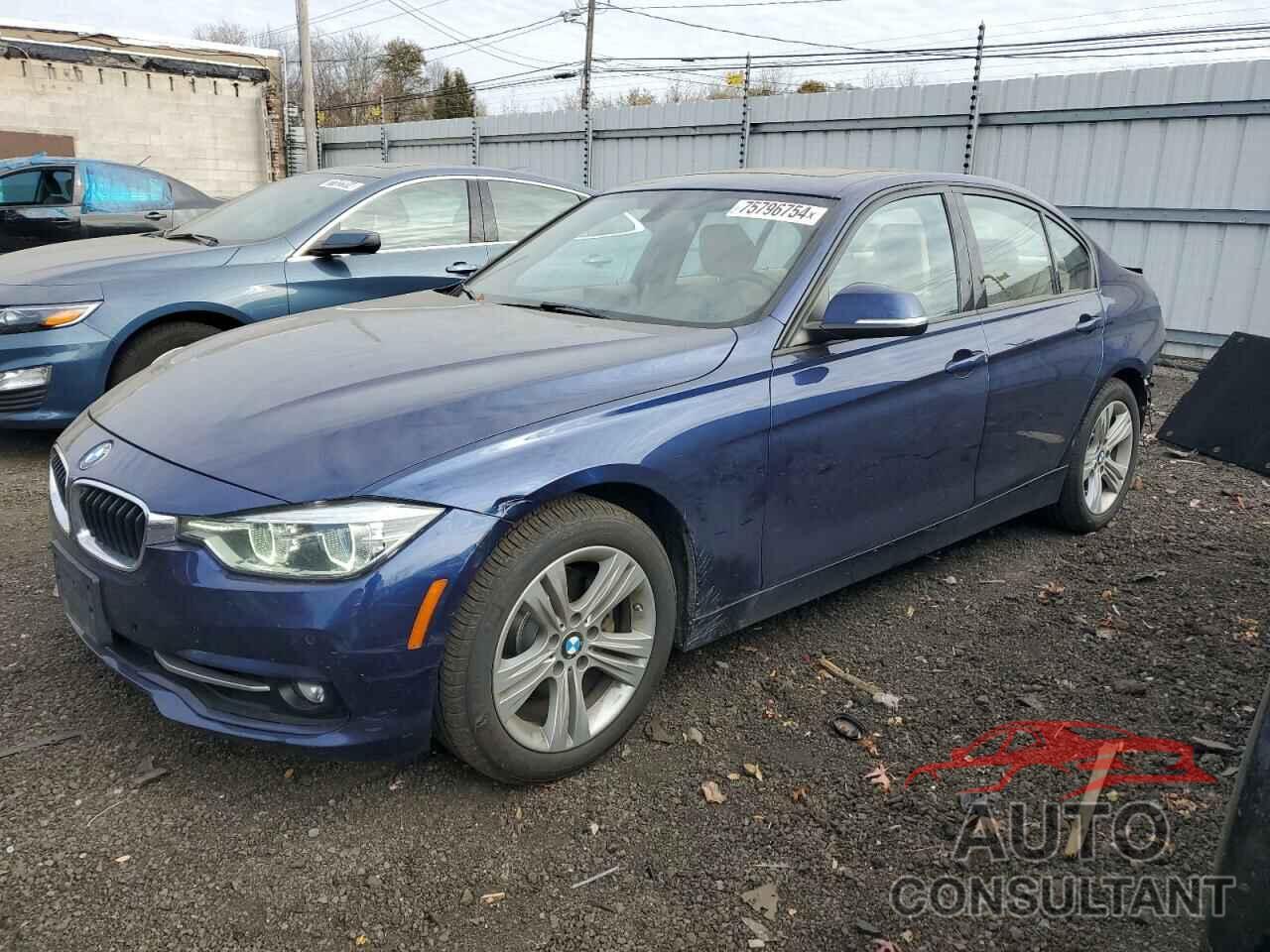 BMW 3 SERIES 2016 - WBA8E3G59GNU05212