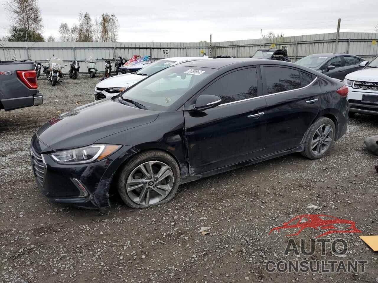 HYUNDAI ELANTRA 2017 - KMHD84LF3HU147012