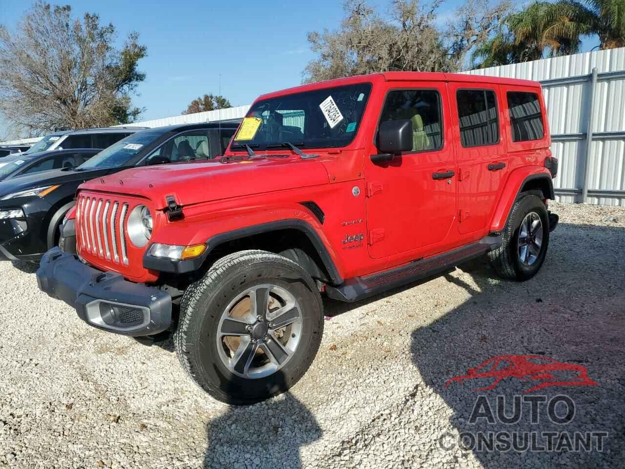 JEEP WRANGLER 2018 - 1C4HJXEG0JW301932