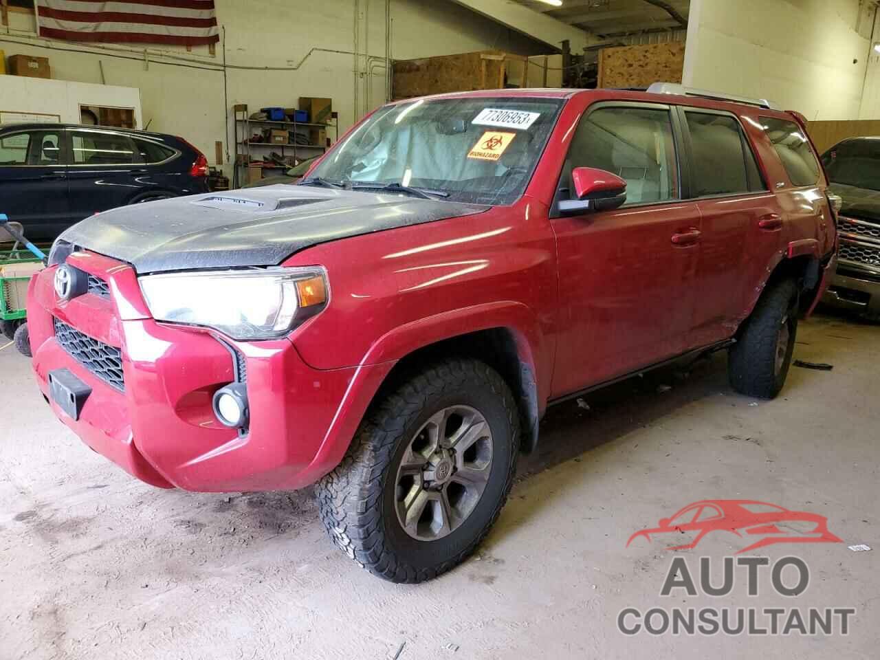 TOYOTA 4RUNNER 2016 - JTEBU5JR0G5333041