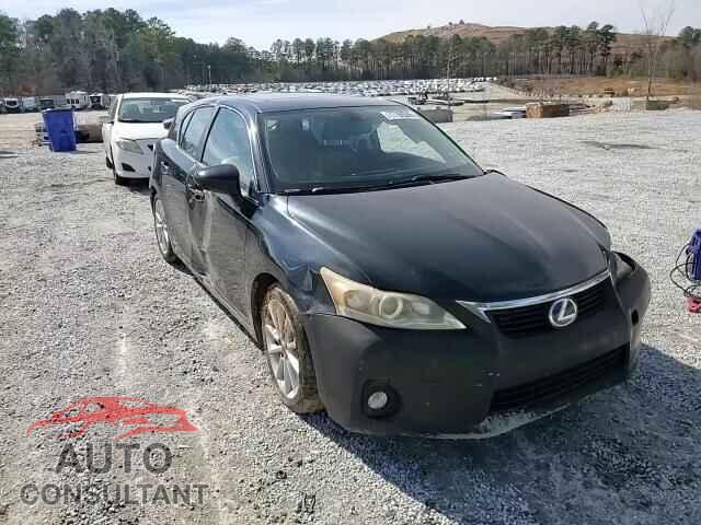 LEXUS CT 200 2012 - JTHKD5BH5C2117366