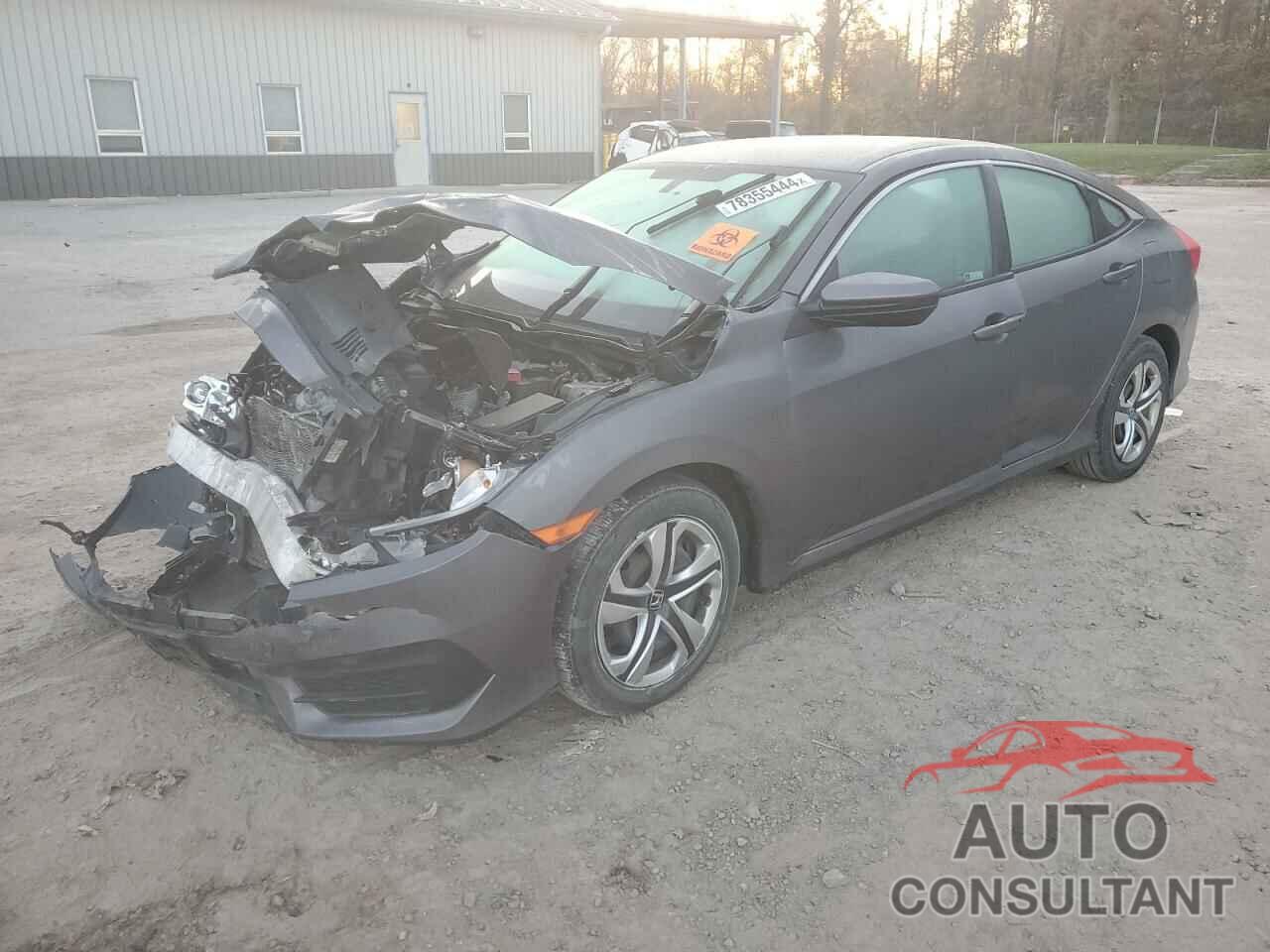 HONDA CIVIC 2018 - 2HGFC2F50JH589470