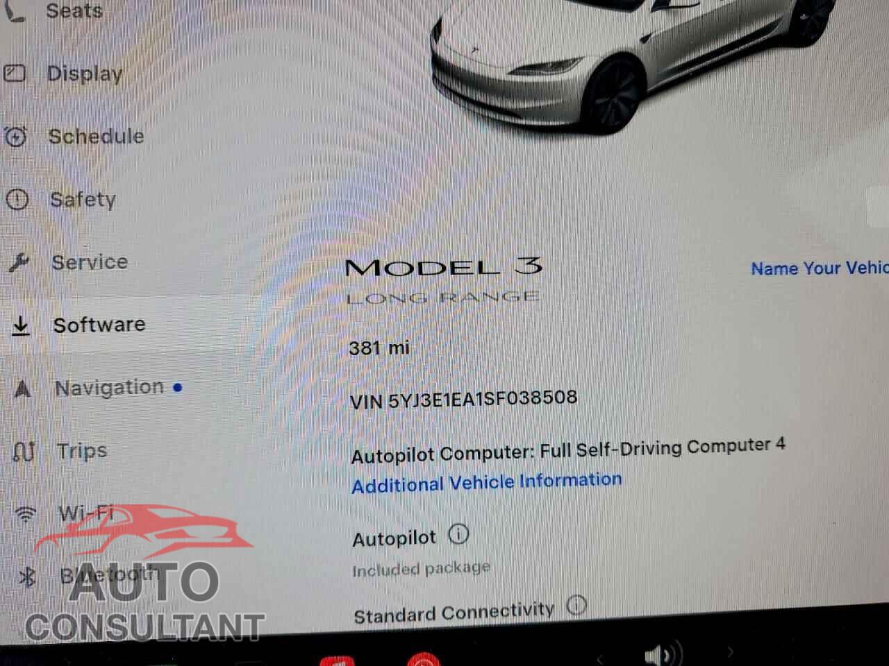 TESLA MODEL 3 2025 - 5YJ3E1EA1SF038508