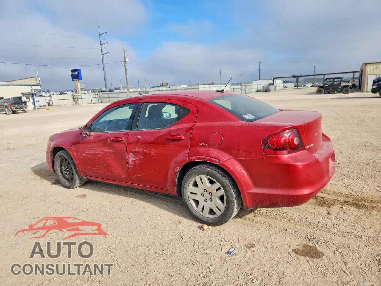 DODGE AVENGER 2013 - 1C3CDZAB6DN627319