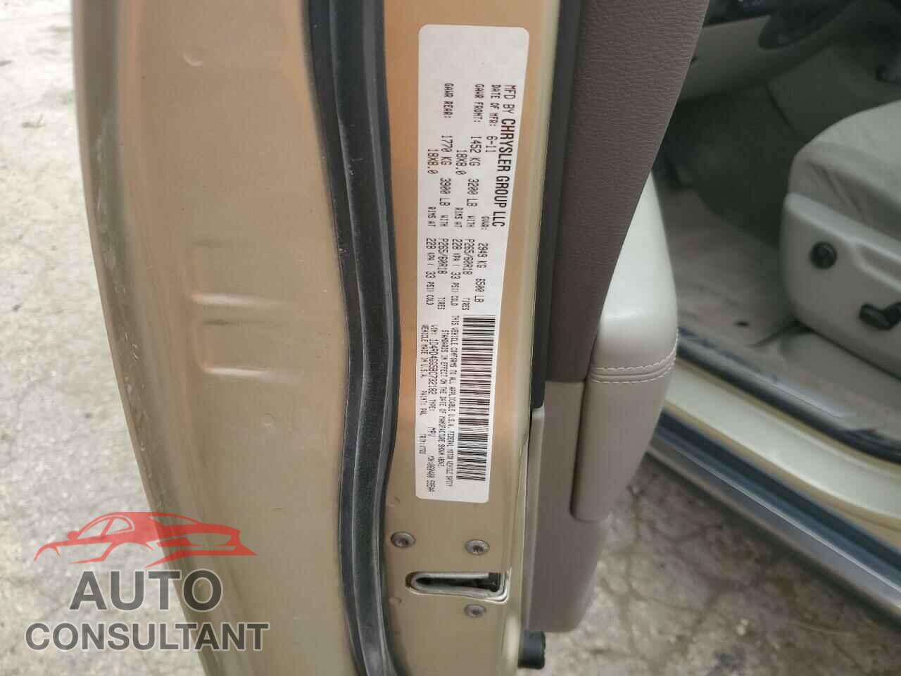 DODGE DURANGO 2011 - 1D4RD4GG5BC732182